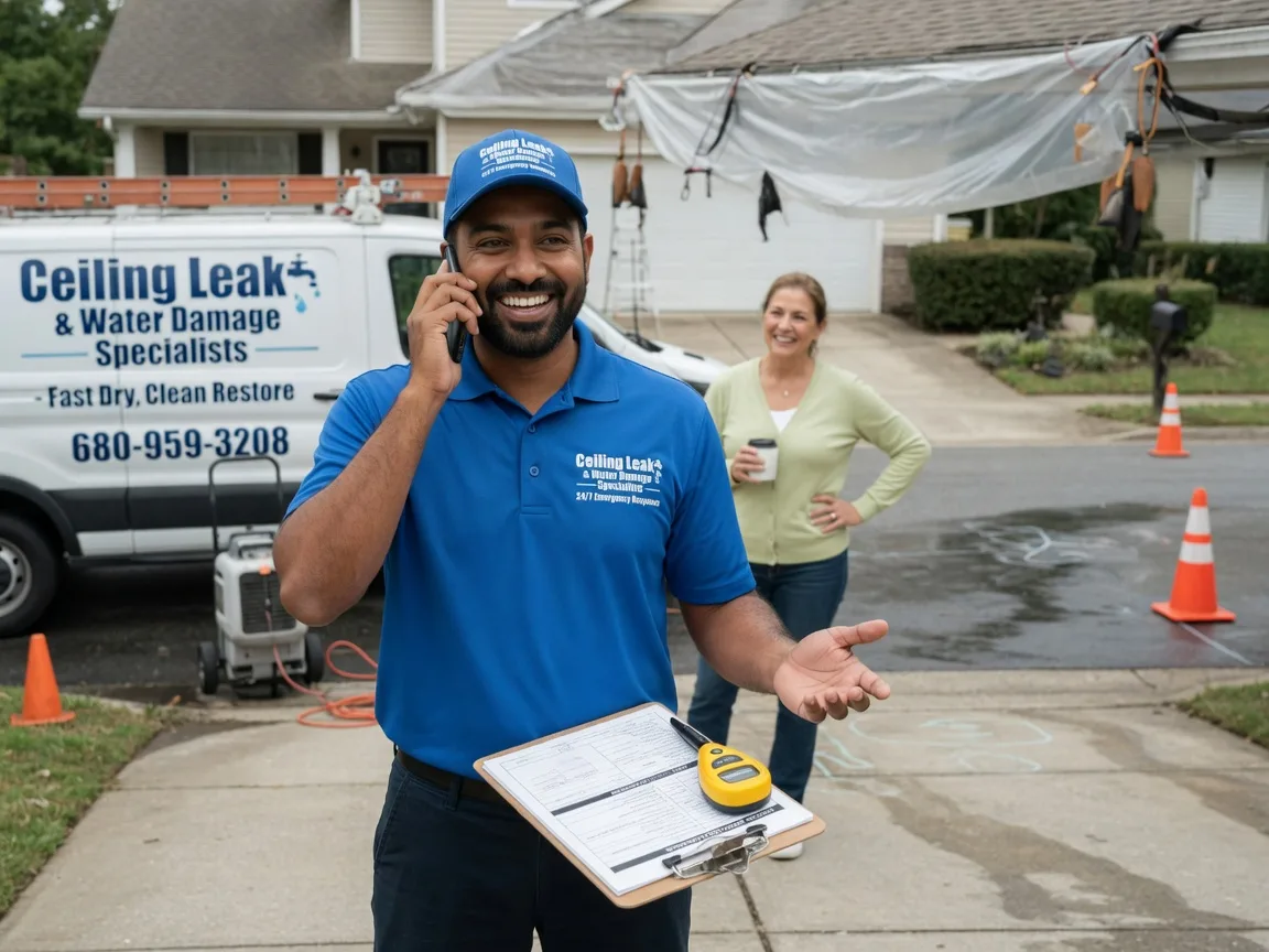 Ceiling Leak Cleanup Becket, MA FAQs